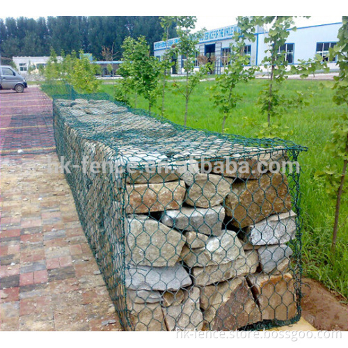 PVC coated hexagonal wire netting gabion manufacturer